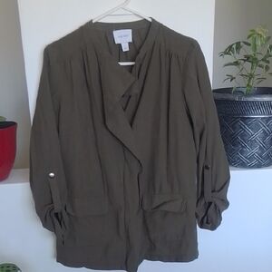 Nine West Women's Olive Jacket
